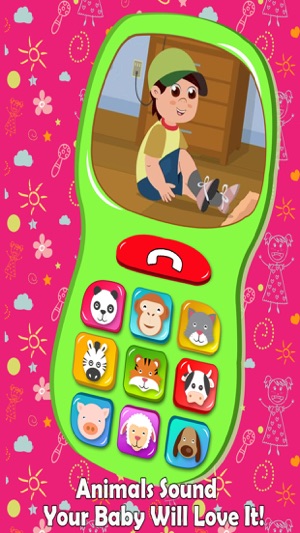 Baby Phone Rhymes 2 - Free Baby Phone Games For Toddlers And(圖4)-速報App