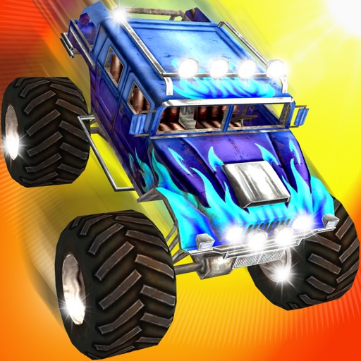 Monster Truck Stunt Speed Race Icon