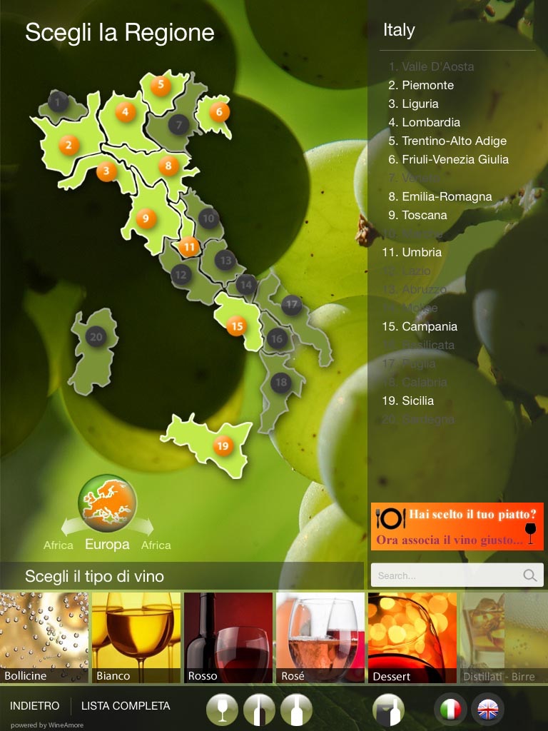 WineAmore - Wine & Food Menu screenshot 3
