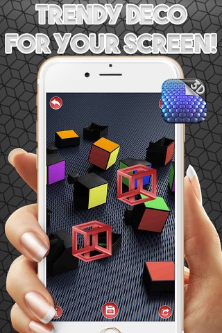 Cool 3D Wallpapers – Amazing HD Background.s and Fancy Home Screen for iPhone Free screenshot 4
