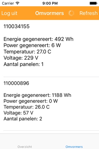 Smith Solar Monitoring screenshot 2