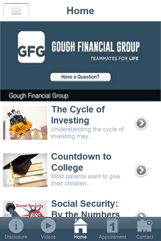 Gough Financial Group screenshot 2