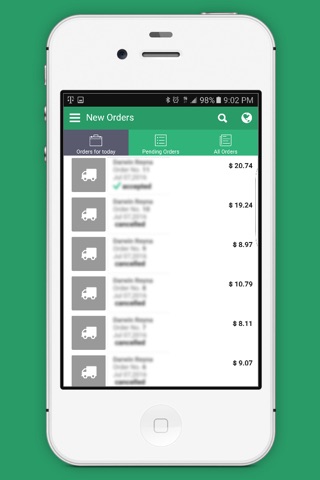 Ziplaza Order Taking App screenshot 2