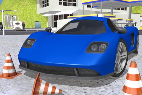 Futuristic Racing car parking for Speed Racer screenshot 3