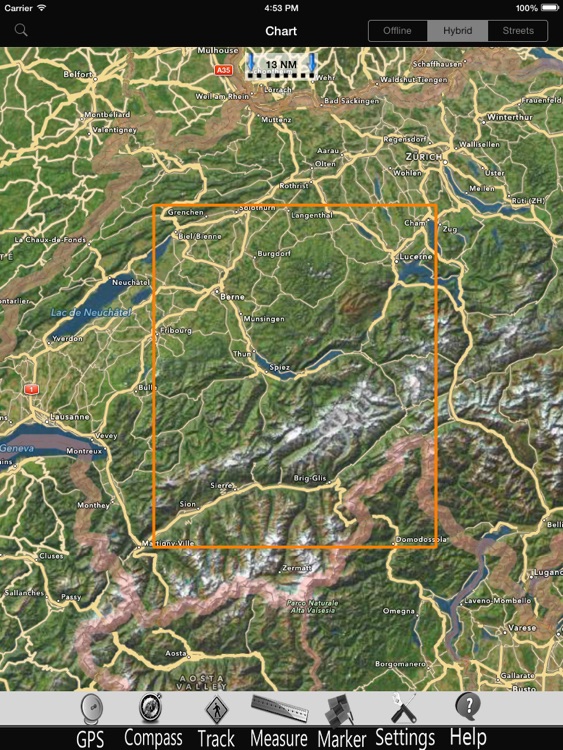 Thun - Brienz Lakes Charts Pro screenshot-4