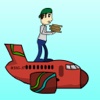 Mr Wing-It! - a mad dash jumping between planes to deliver in-flight fast food to the needy whilst avoiding the birds!