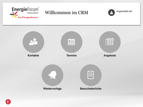 Energieforum Deutschland CRM screenshot 2