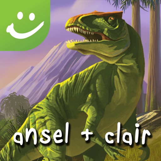 Ansel & Clair: World of Dinosaurs - A SylvanPlay App Icon