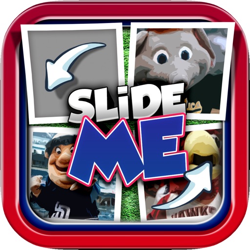 Slide Me Puzzle : Pro Mascots Picture Characters Quiz Games For Free