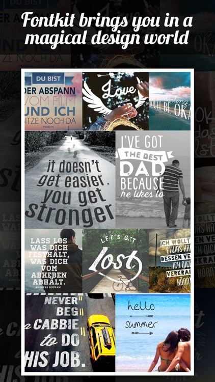 Fontkit - Typography Generator, Cool Fonts and Creative Photo Designer screenshot-0