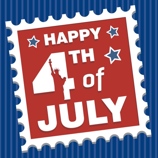 4th Of July - Independence Day Card Creator icon