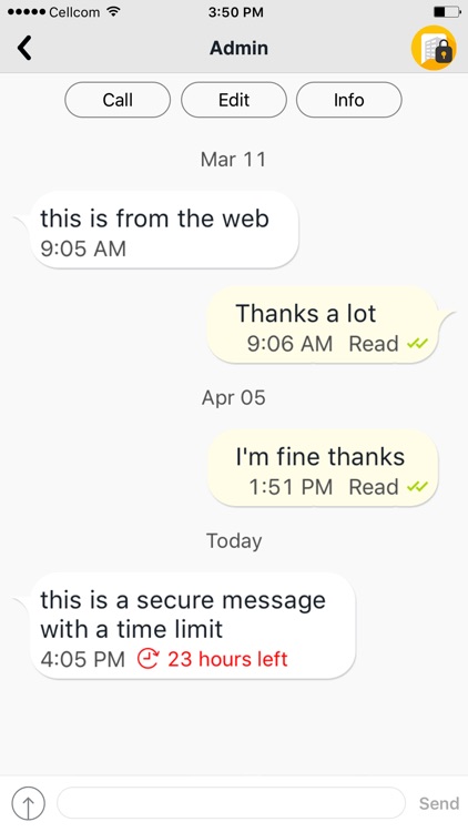 Sprint Secure Messenger