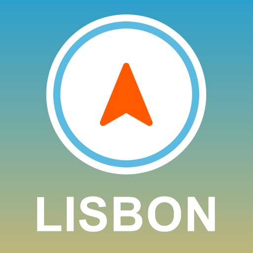 Lisbon, Portugal GPS - Offline Car Navigation icon