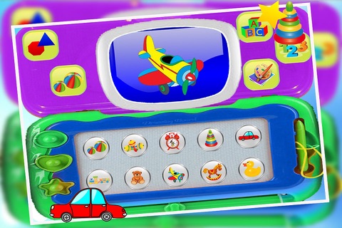 Preschool Baby Phone For kids - Mini Laptop Toy Phone screenshot 2