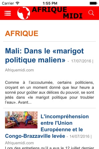 Afrique Midi screenshot 2