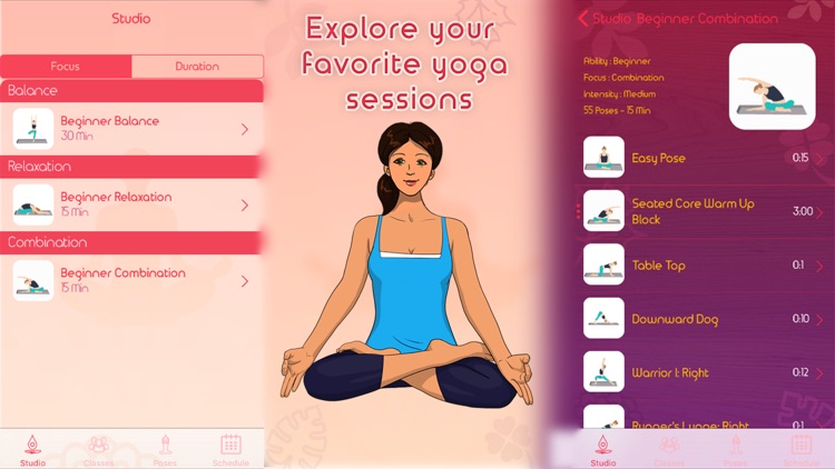 Yoga Asanas - Track Personal Yoga For Beginners screenshot-3
