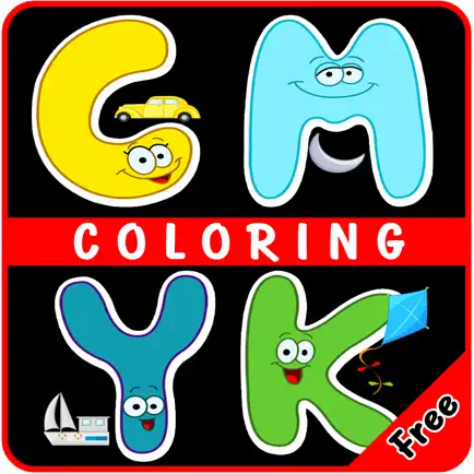 coloring book(A-Z) : Coloring Pages & Fun Educational Learning Games For Kids Free! Cheats