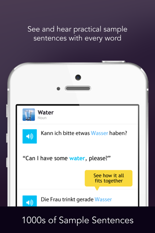 Learn German - WordPower screenshot 4