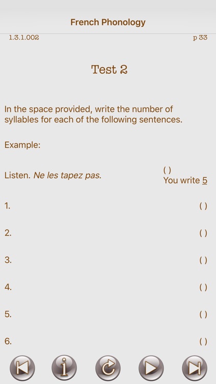 FSI French Phonology