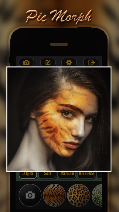Pic Morph Wild Mix - Transform yr Skin or Face with Extraordinary Pattern and Animal Texture.sのおすすめ画像1