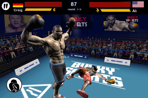 Real Boxing night 2016 - The knockout kings championship simulation game to punch out the beasts on real fight night by BULKY SPORTS screenshot 2