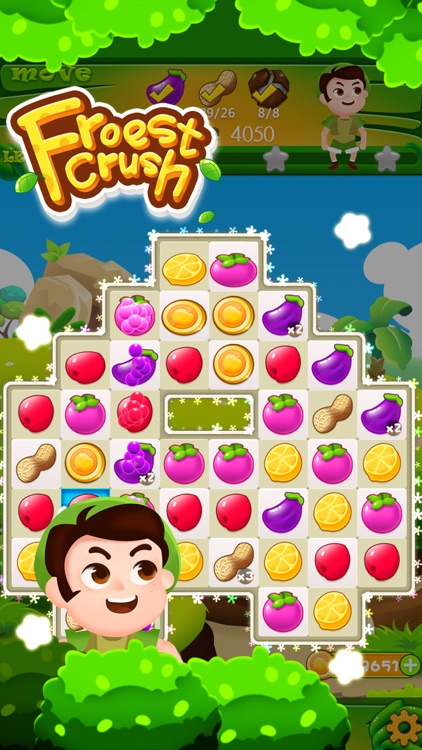 Forest Crush-Best Fun Candy for Free 3 Match Games screenshot-3