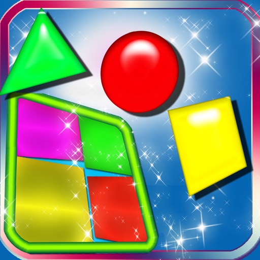 Shapes Memory Match Flash Cards Play & Learn Icon