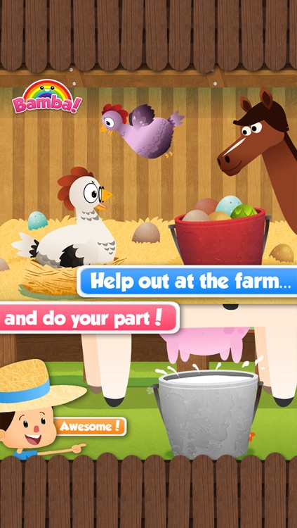 Bamba Farm (Free) - Learn about numbers and animals