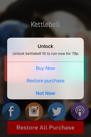 Fit to Run-Kettlebells and Core screenshot 3