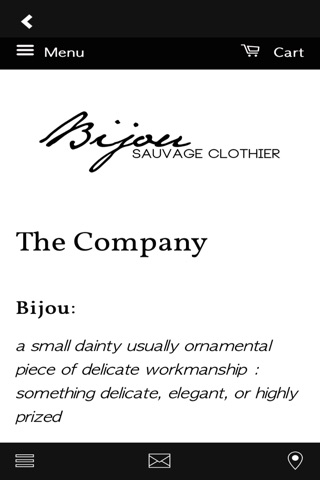 Bijou Sauvage Clothier screenshot 2