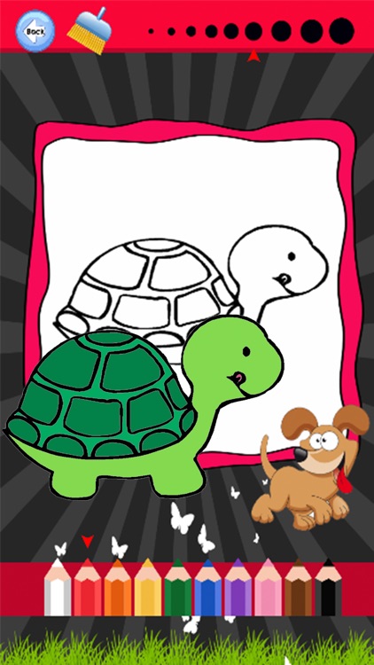 Cute Pet Paint and Coloring Book Learning Skill - Fun Games Free For Kids screenshot-3