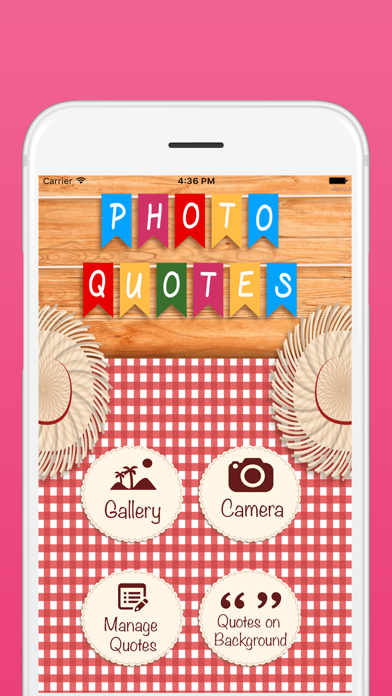 How to cancel & delete PicQuotes - Photo Quotes from iphone & ipad 1