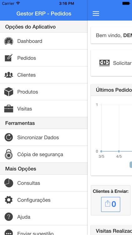 Pedidos Mobile - Gestor ERP