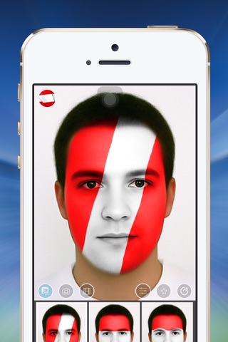 Flag Face Austria screenshot 3