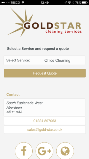 GoldStar Cleaning Services(圖1)-速報App