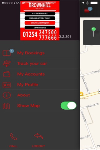 Brownhill private hire screenshot 2