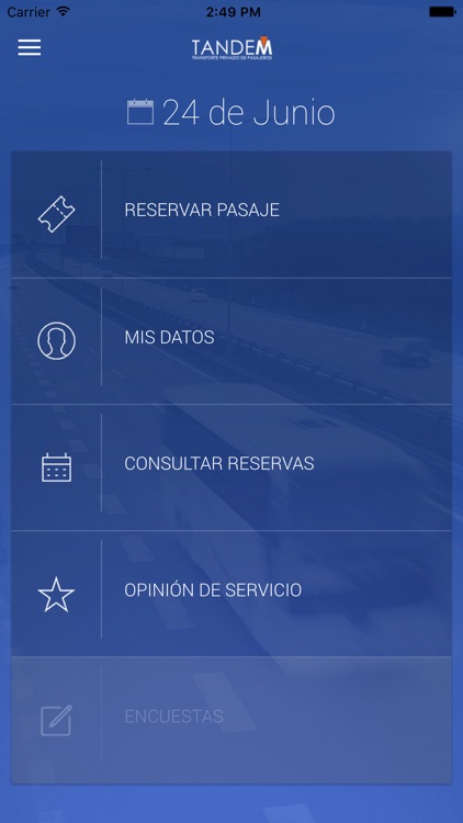 Sistema Reserva Tandem