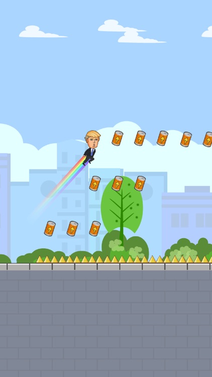 Trump Run In The City - Donald Trump On The Run Games