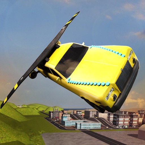 Flying Limo Car Driving Simulator 2016 Icon