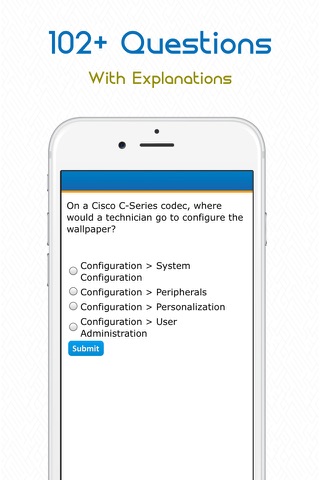 210-065: CCNA Collaboration - Certification App screenshot 3