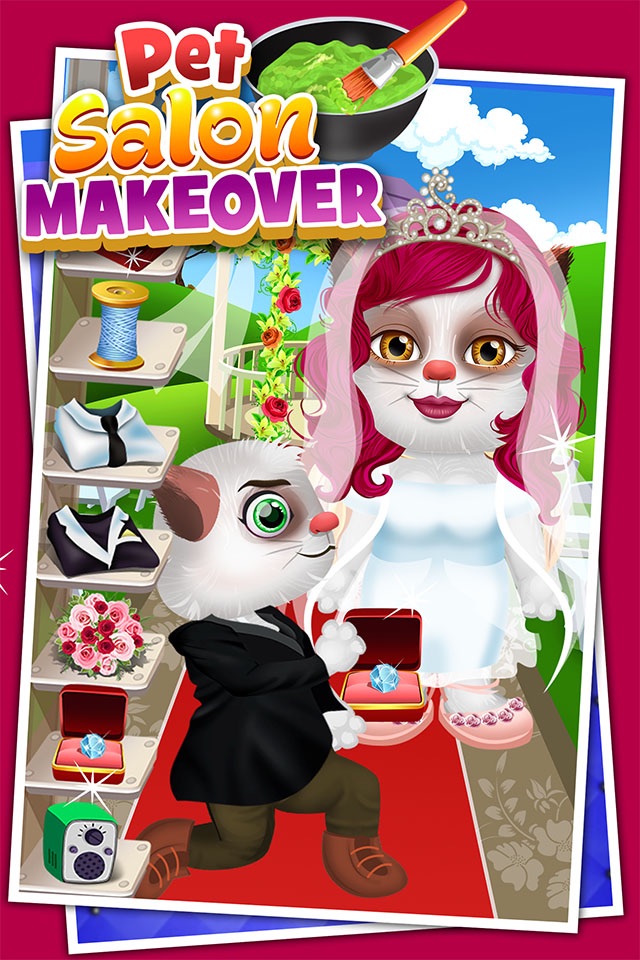 Pet Salon Makeup Games for Kids (Girl & Boy) screenshot 4