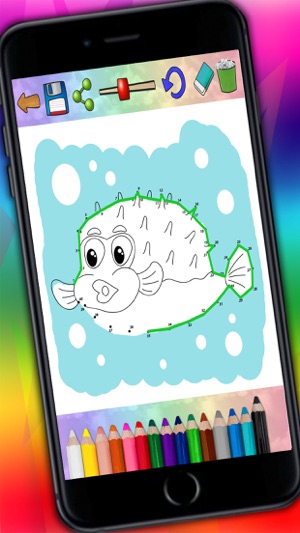 Connect dots and paint zoo animals Jungle coloring book - Pr(圖2)-速報App