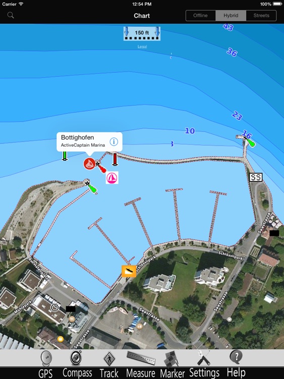 Walen lake Nautical Charts Pro