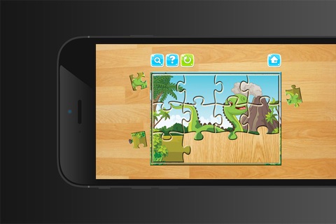 Dino Jigsaw Puzzle - Educational Learning Games For Kids And Toddler screenshot 4