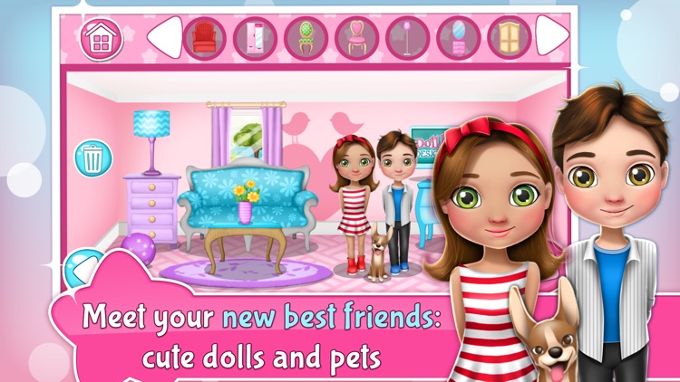 Dollhouse Design Games: Decorate your dream home and make amazing interior designs