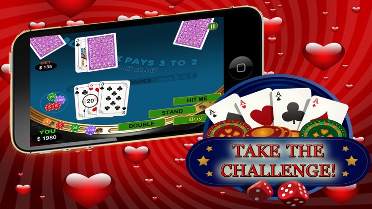 Ace Queen Of Hearts - Black Jack Beat The Vegas Casion Competition screenshot-3