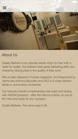 Quality Barbers(圖1)-速報App