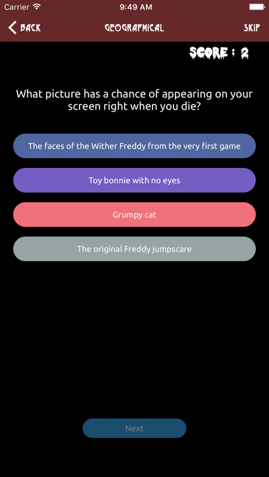How to cancel & delete Trivia For Five Nights At Freddy's Edition - Best FNAF Edition Trivia from iphone & ipad 2