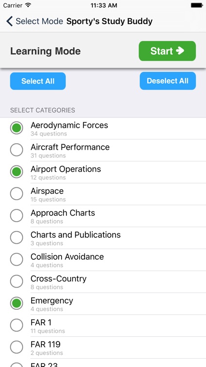 Study Buddy Test Prep (FAA Commercial Pilot)
