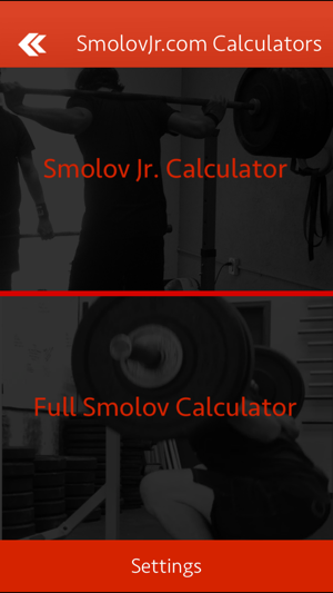 Smolov Squat Calculator